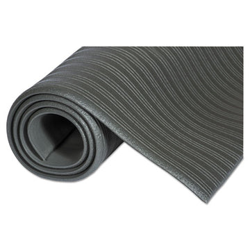 Crown Ribbed Vinyl Anti-fatigue Mat, 24 X 36, Black freeshipping - TVN Wholesale